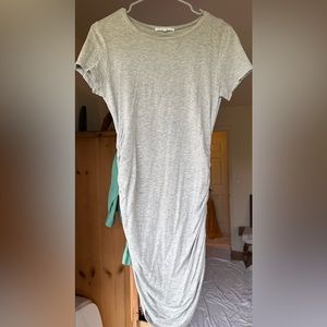 Grey, fashionable synch dress